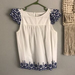 Madewell Eyelet Top